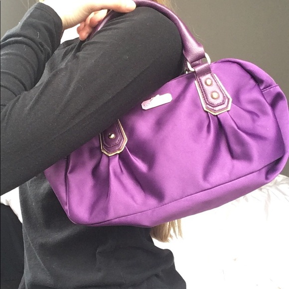 V i c t o r i a  S e c r e t Mini Purple Handbag - Picture 7 of 8